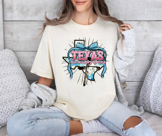 Texas Hill County Strong Top