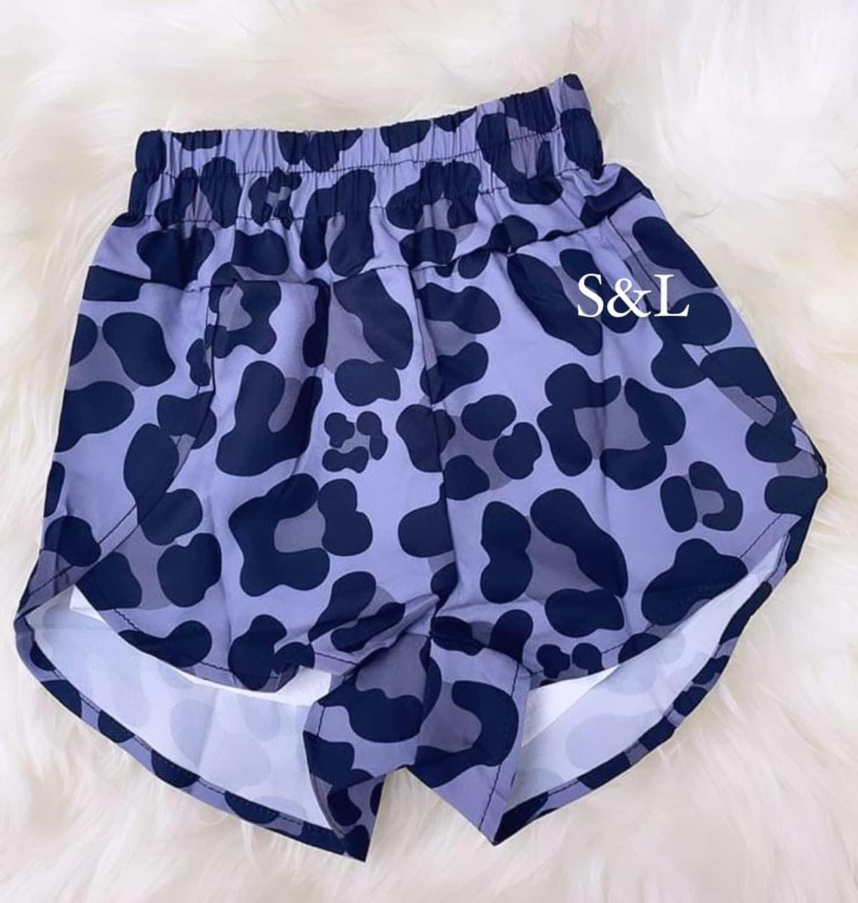 RTS Girls Printed High Waisted Shorts