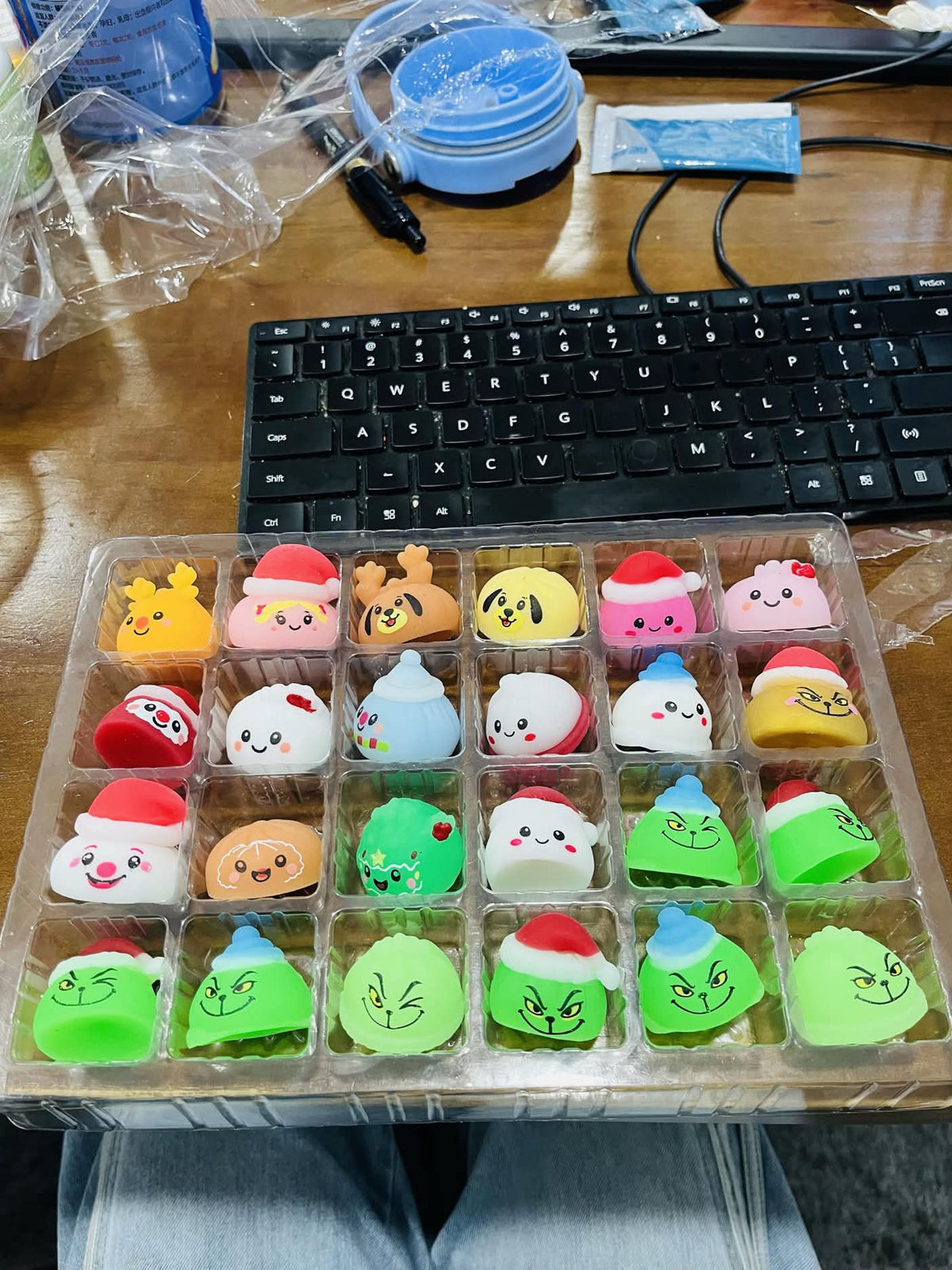 Pre Order Squishy Green Guy Advent Calendar