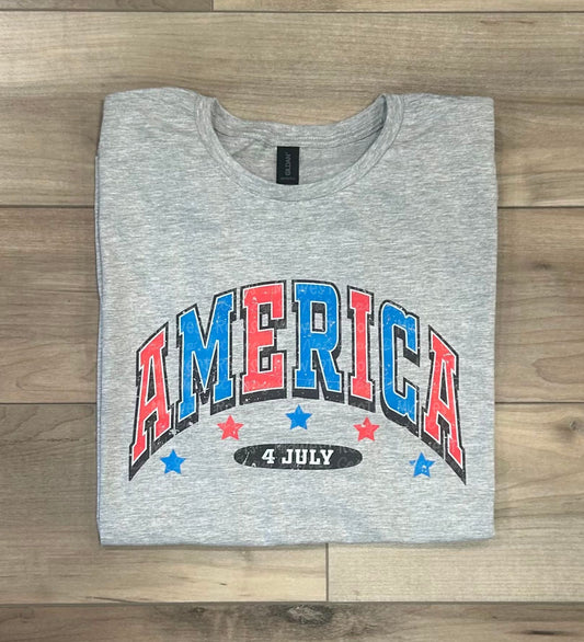 RTS XLarge America 4 July Tshirt