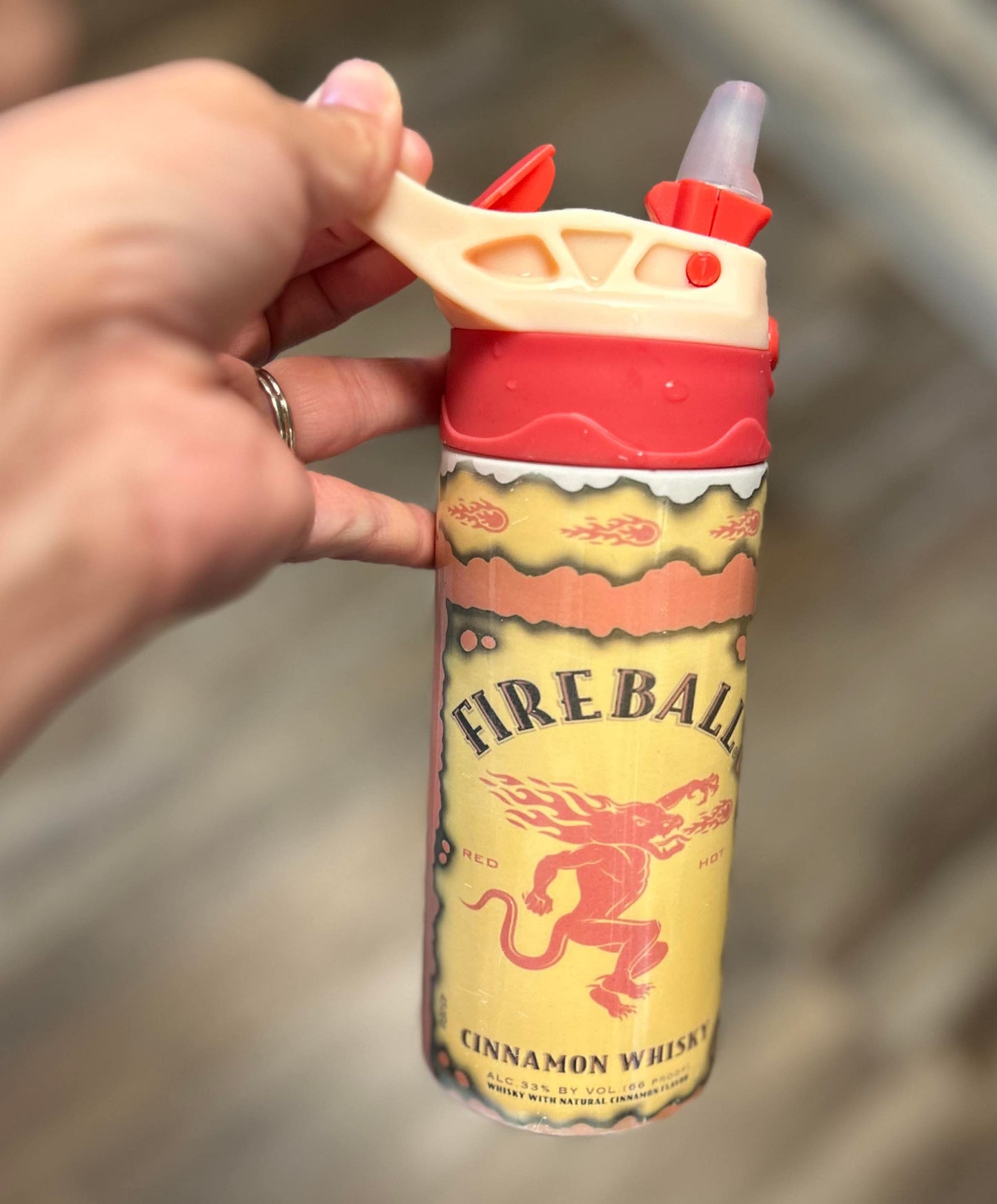 Alcoholic Beverage Kids Sippy or Waterbottle