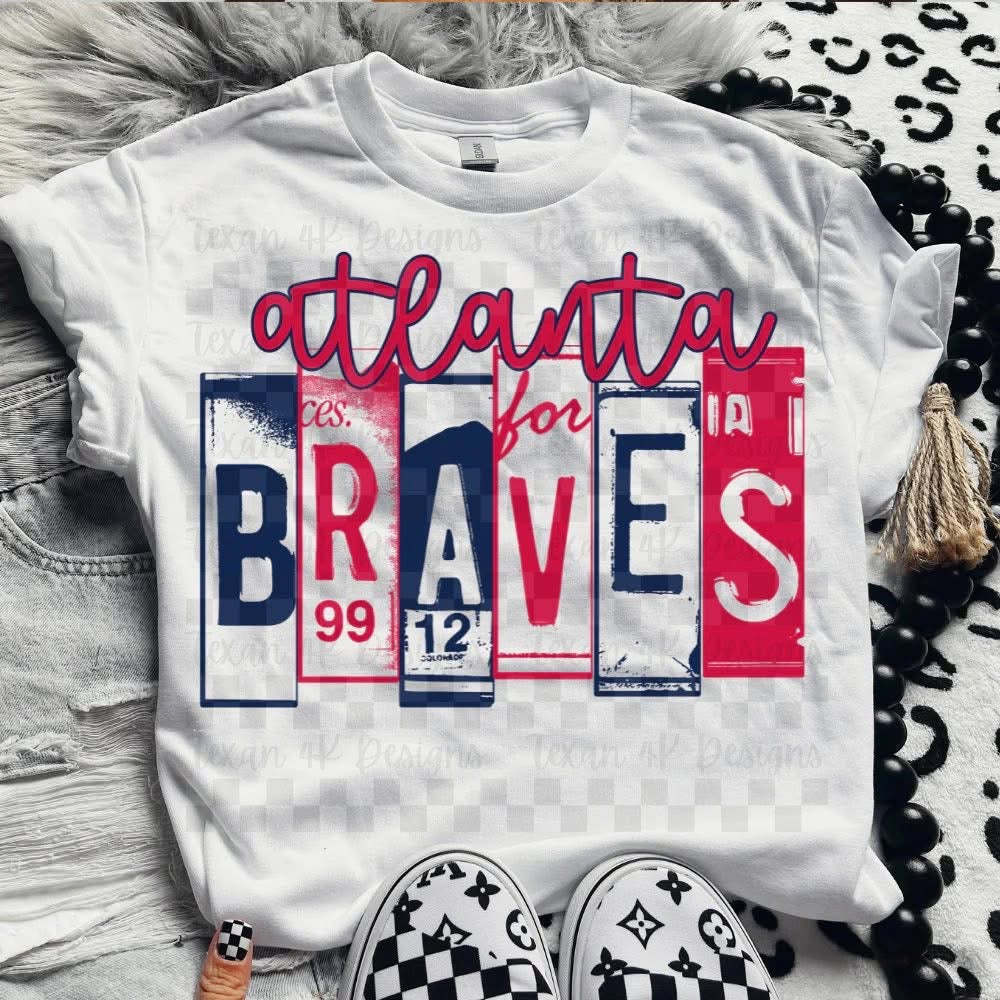 License Plate Baseball Team Top