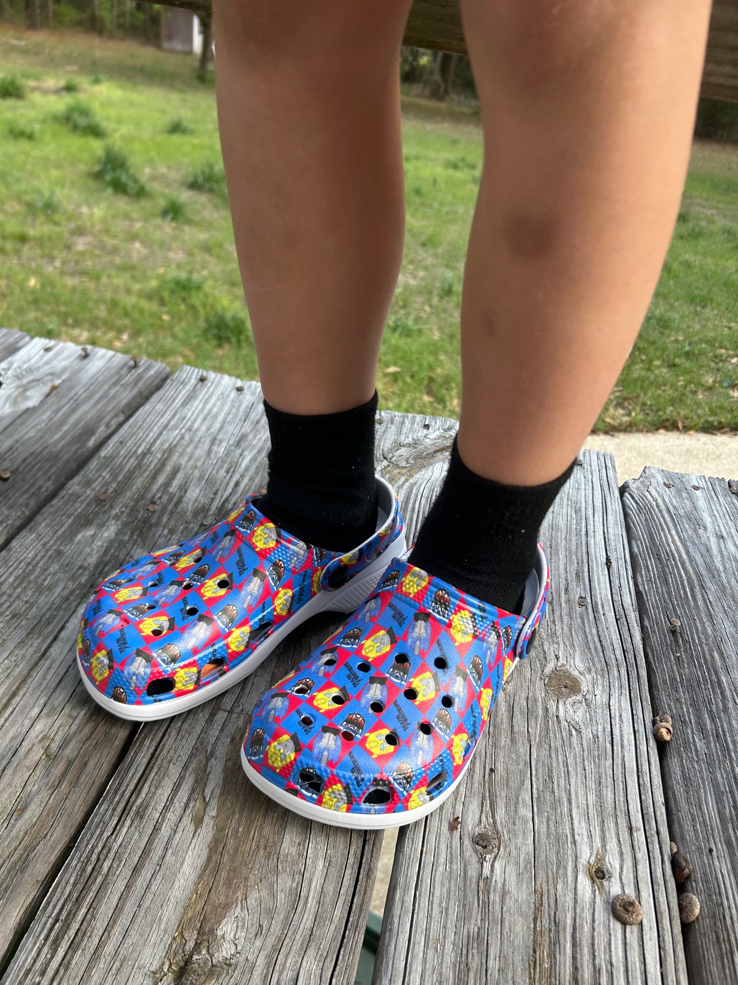 Pre Order Kids Patterned Clogs