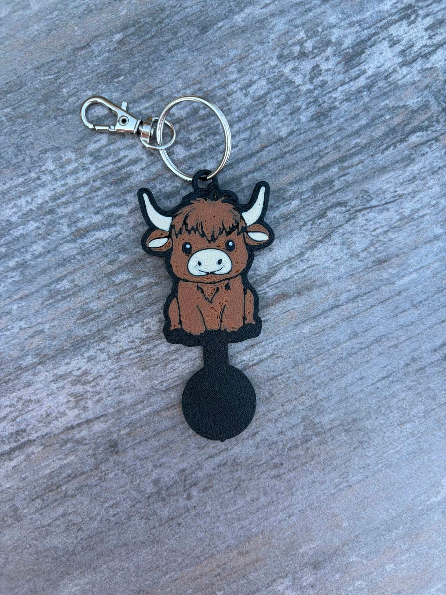 3D Printed Quarter Keychains