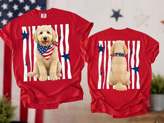 WS Completed RWB Goldendoodle kids Top