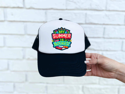 WS Completed My Summer Is Booked Foam Trucker Hat