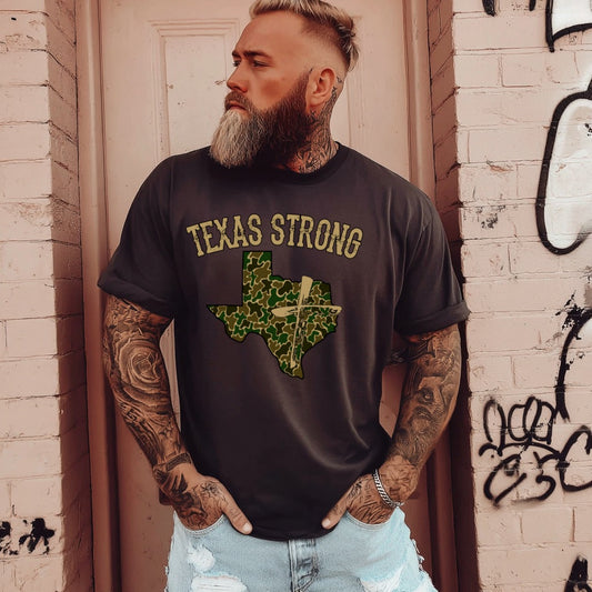 WS Completed Top Texas Strong Camo