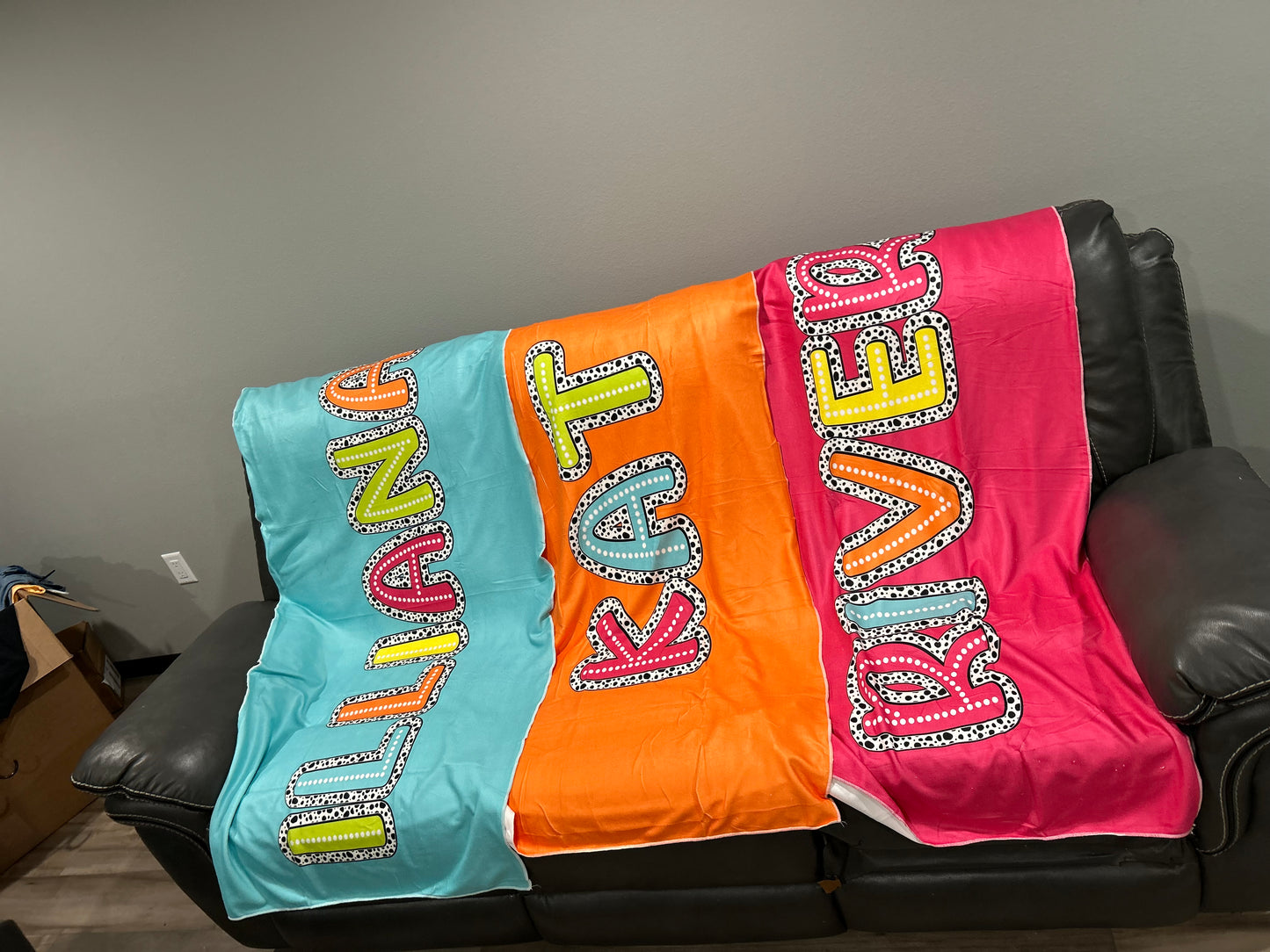 Pre Order Custom Neon Beach Towels