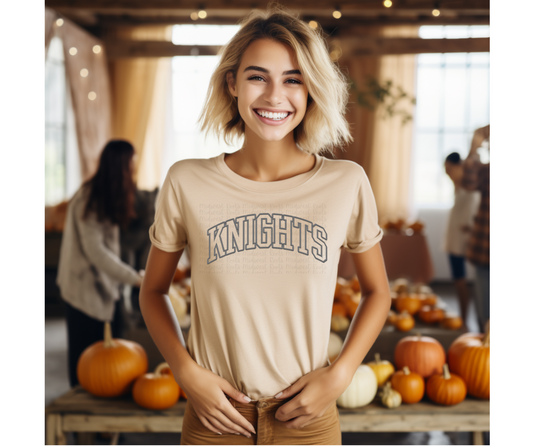 Knights Sublimation Print