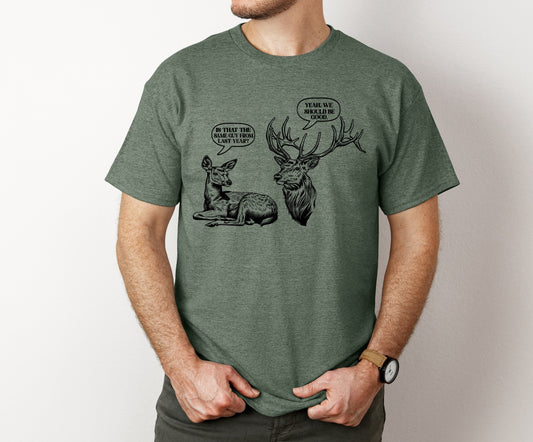 Hunting Deer Funny Top