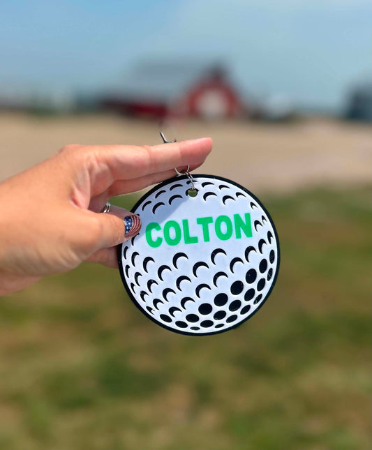 3D Printed Golf Bag Tag