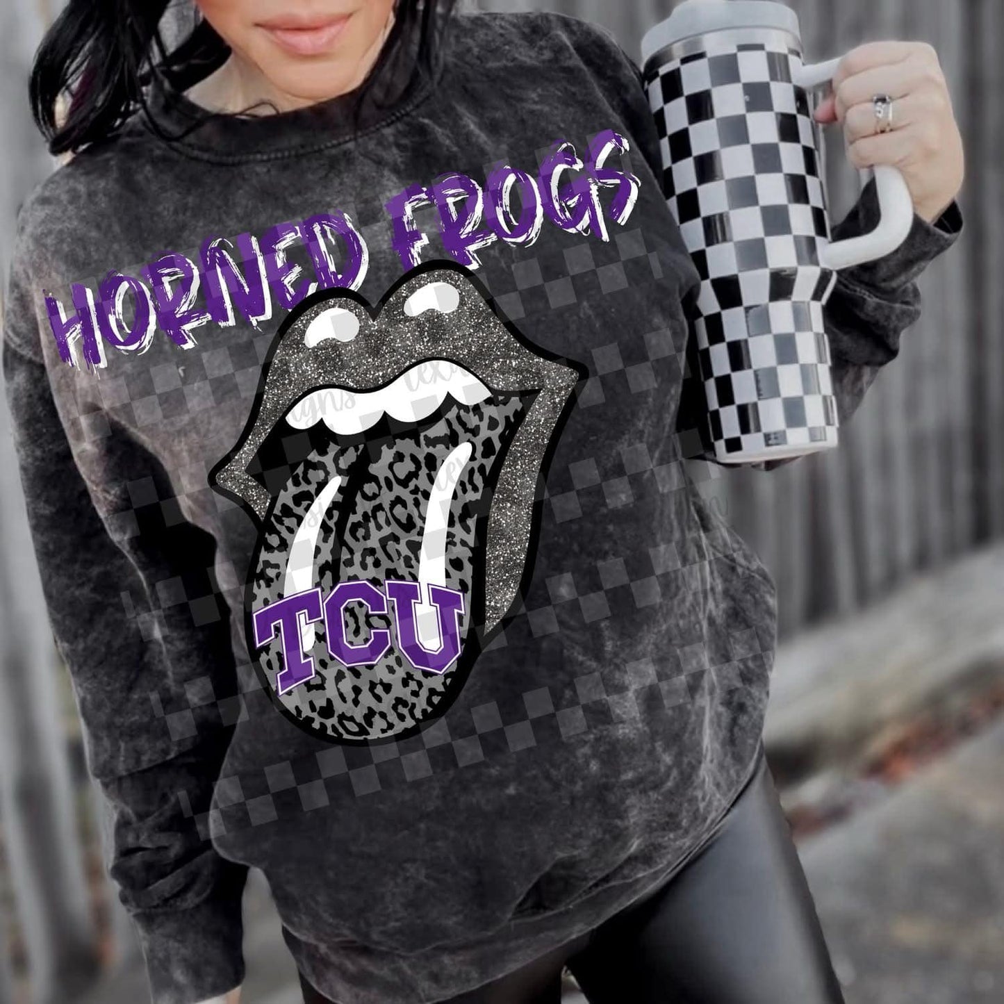 Kids College Football Tongue Team Top