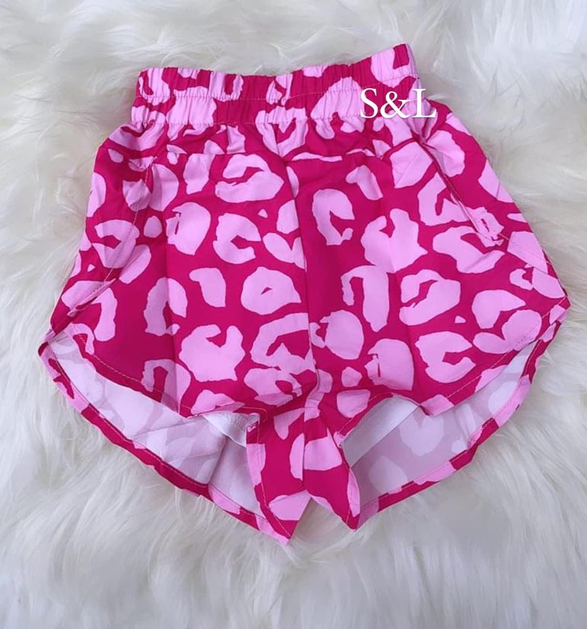 RTS Girls Printed High Waisted Shorts