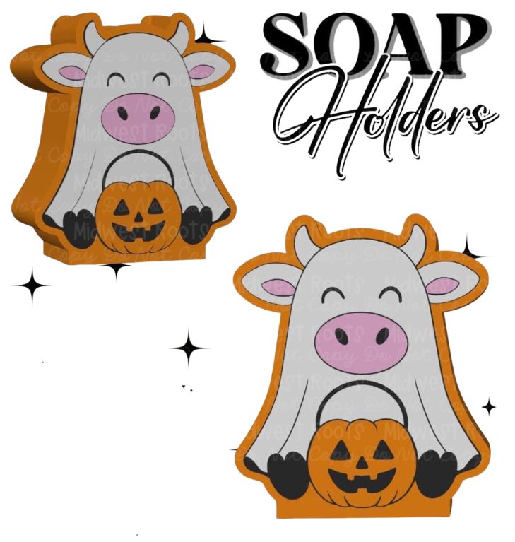 3D Printed Highland Cow Halloween