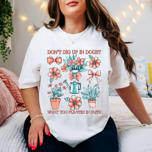 WS Completed Top Don’t Dig Up / Planted in Faith