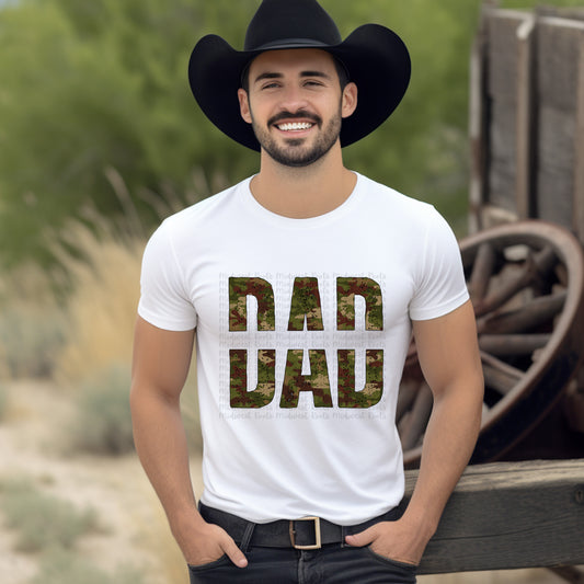 Camo Dad Top