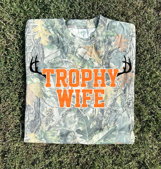 Trophy Wife Camo Top