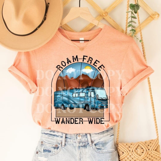 Roam Free Wander Wide Top