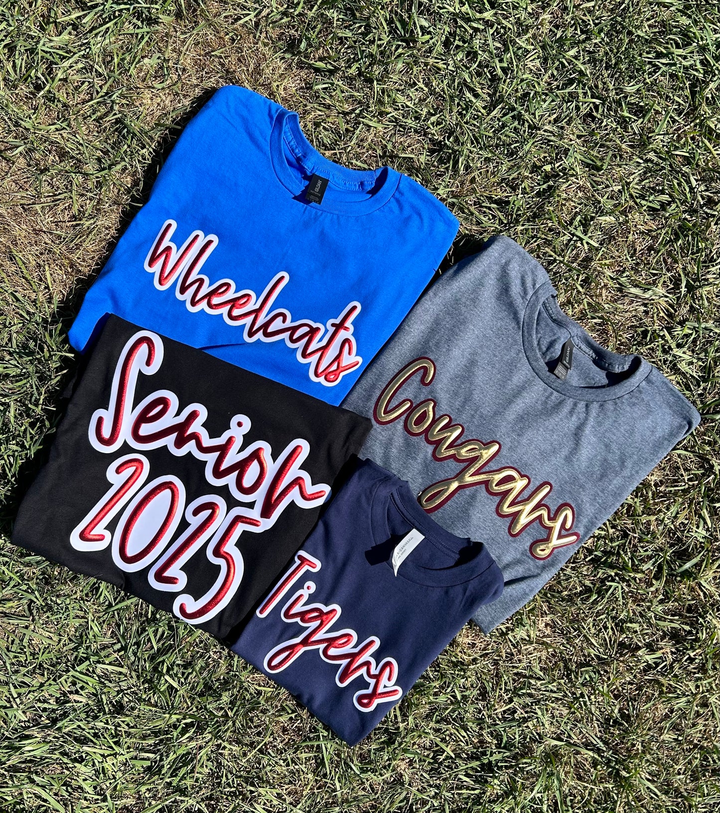 Custom Metallic Puff Print