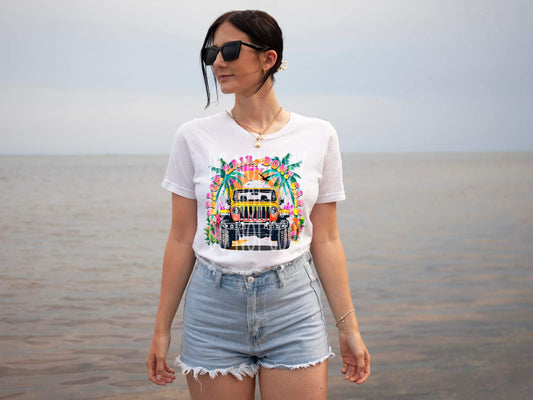 Beach Hair Dont Care Sub Print