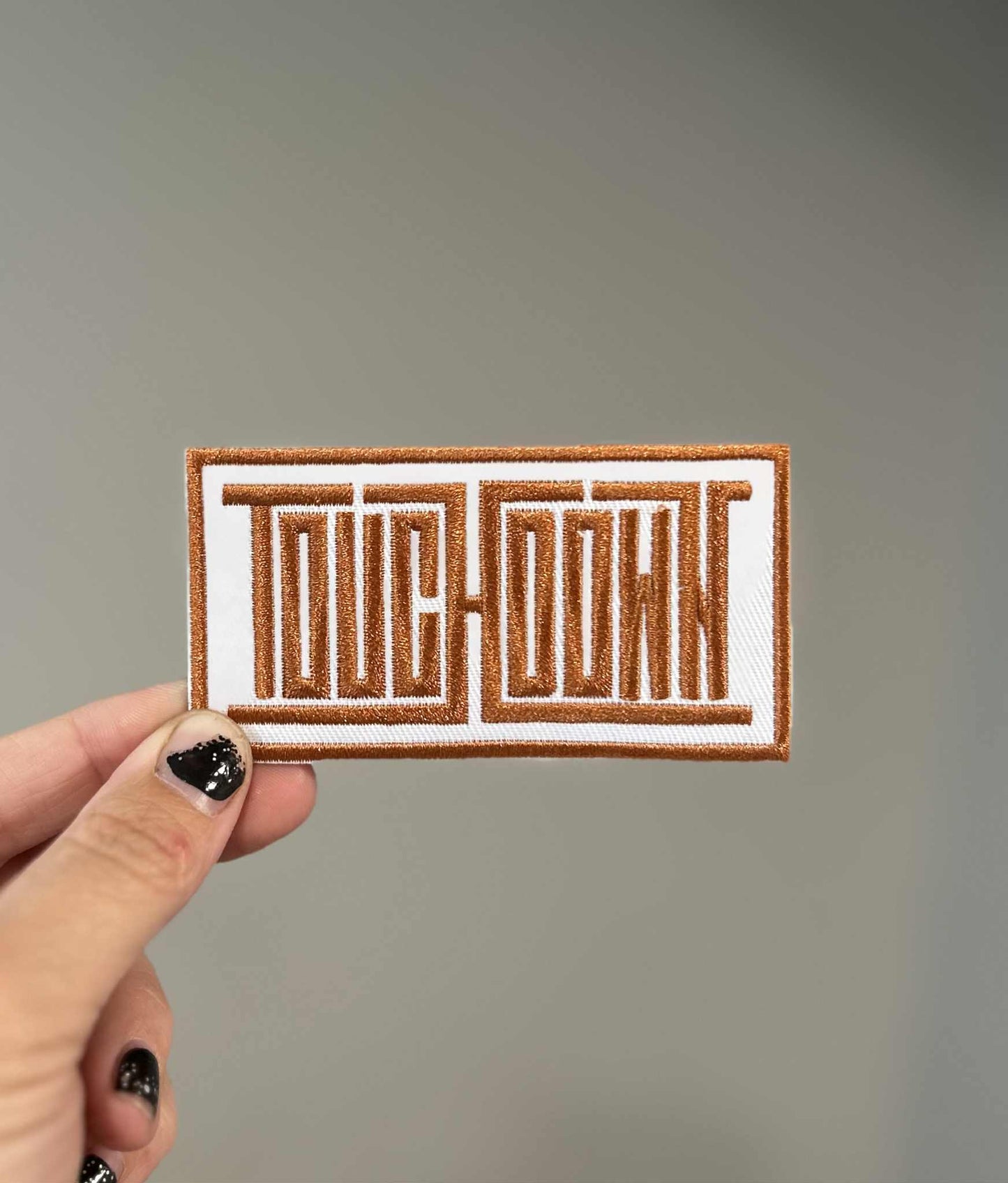 Touchdown Hat Patch
