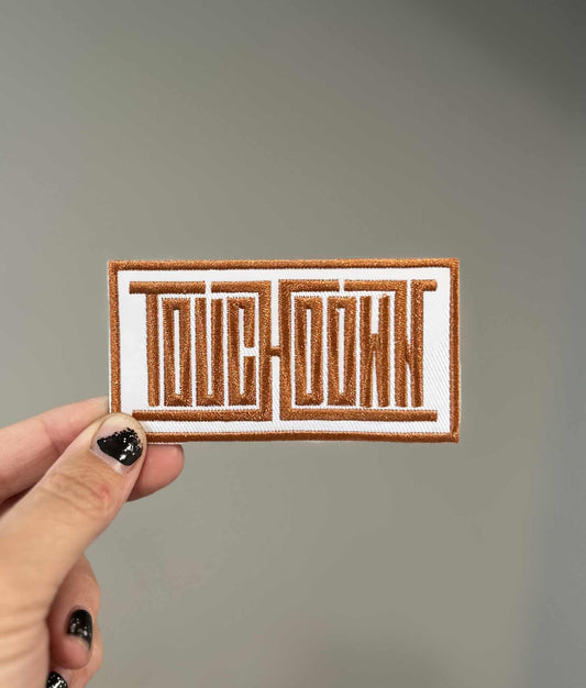 Touchdown Hat Patch