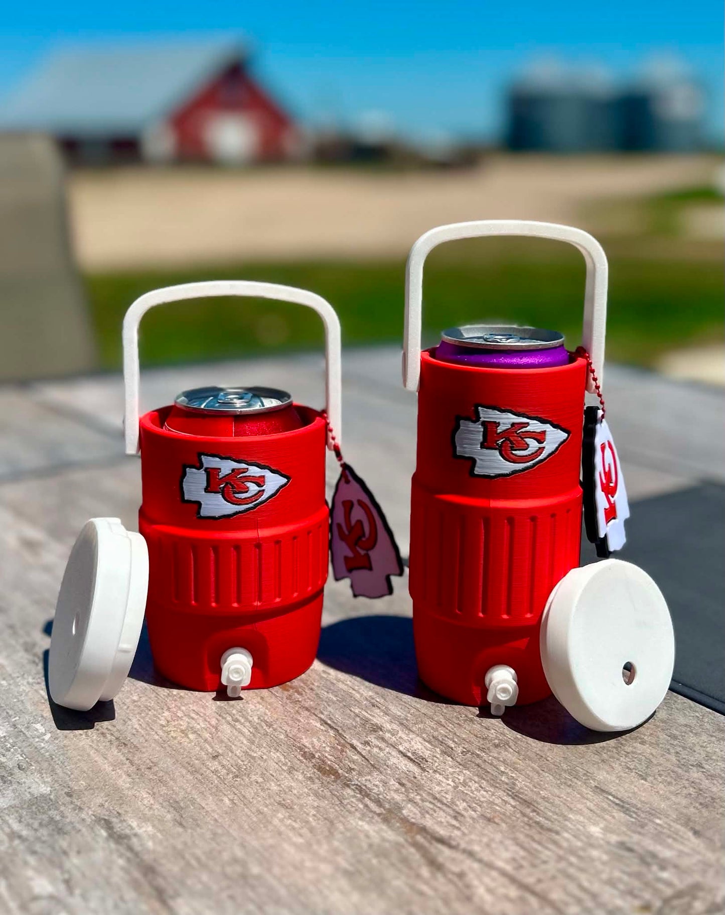 3D Printed KC Can Cooler