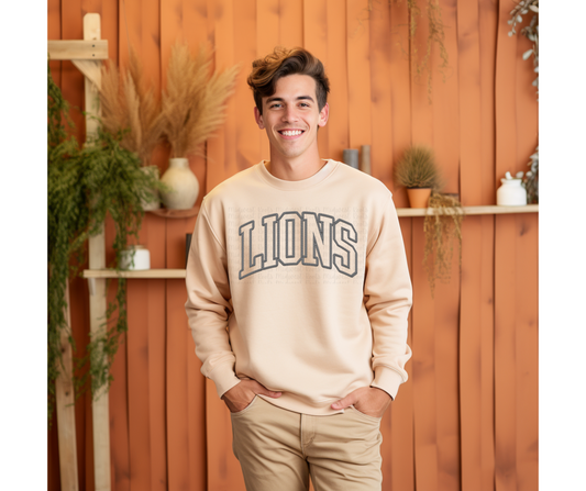 Lions Sublimation Print