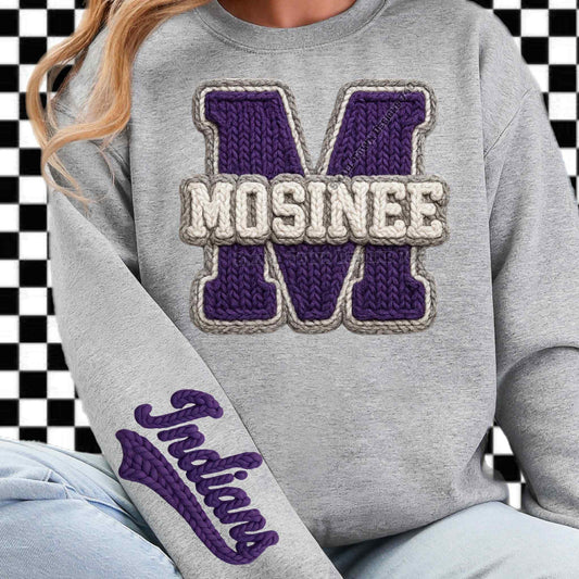 DTF Print- Faux Yarn M0sinee