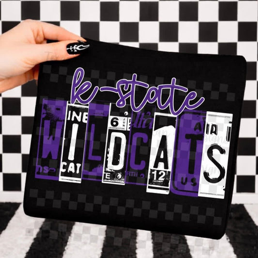 WS Completed Top License Plate K State Wildc@ts