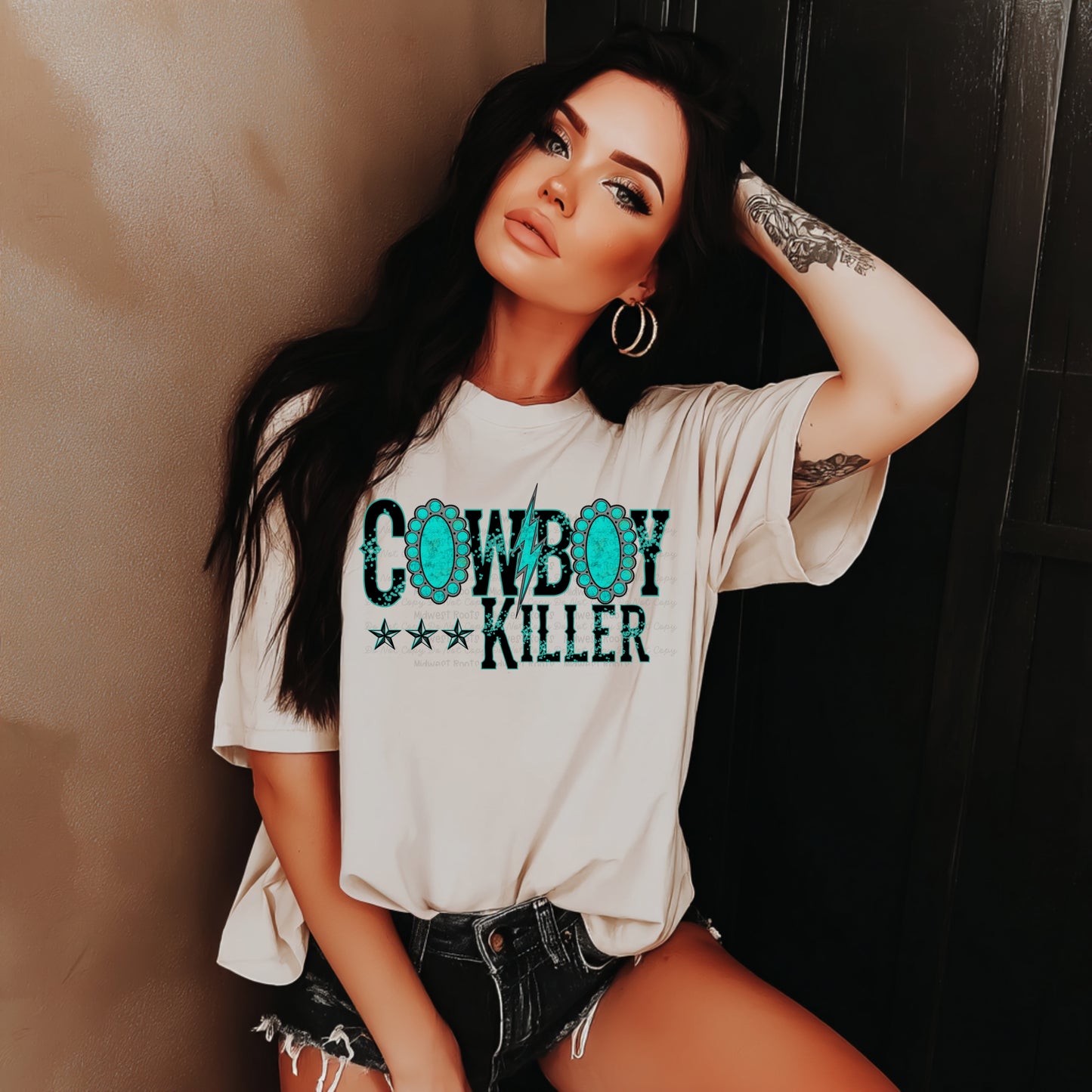 DTF Print- Cowboy Killer