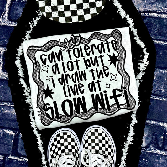 DTF Print - Draw The Line / Slow WiFi