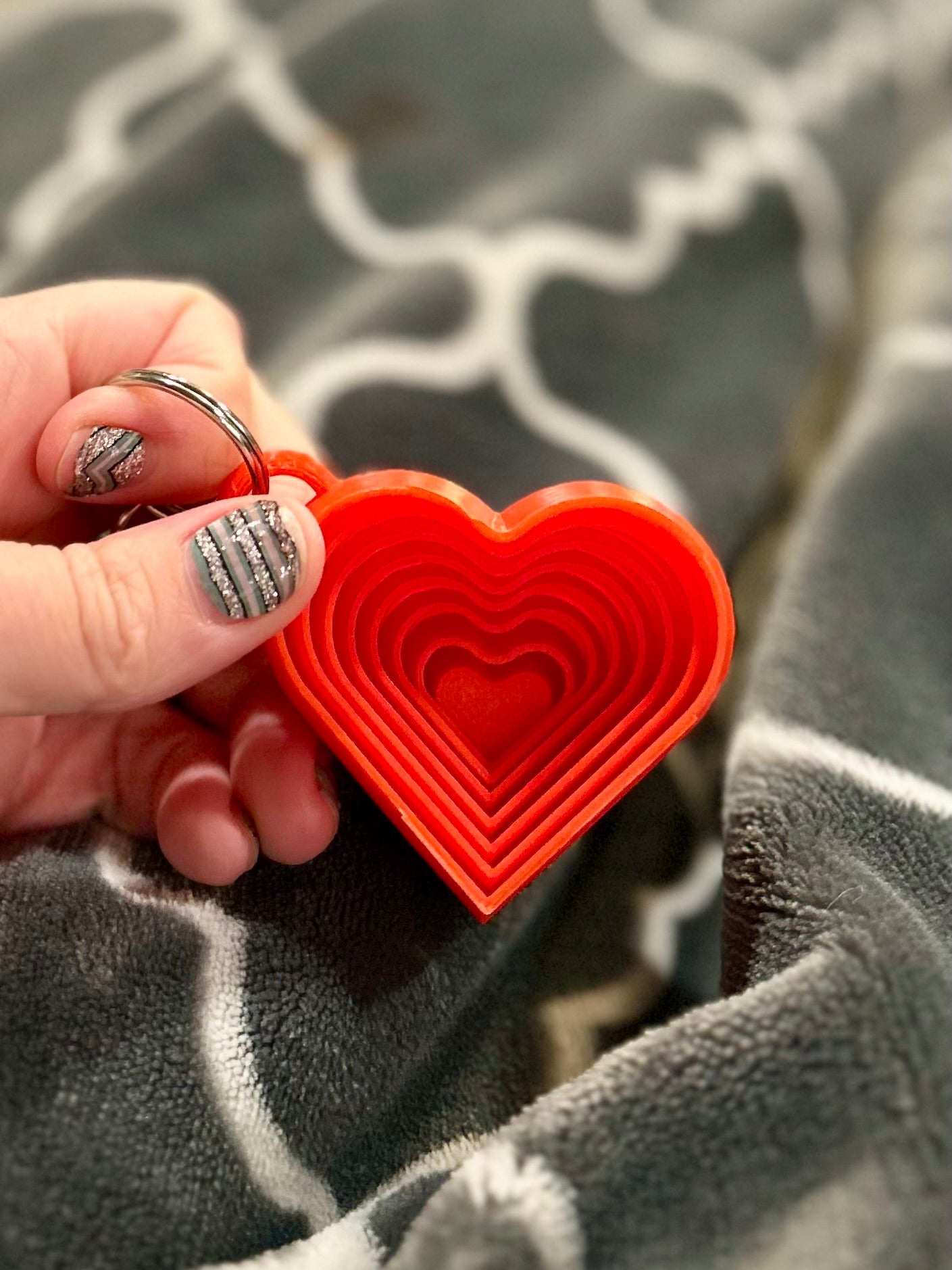 3D Printed Heart Fidget