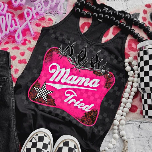 WS Completed Top Mama Tried Pink