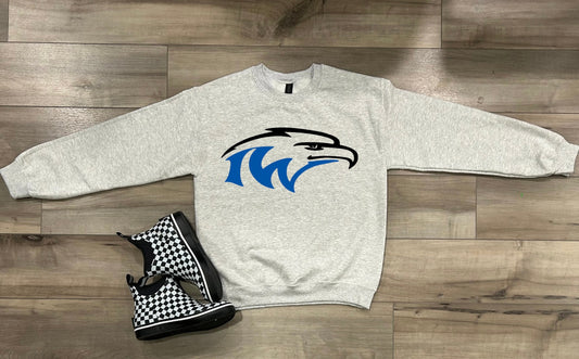 Irene-Wakonda Eagles Oversized Arm Print Top