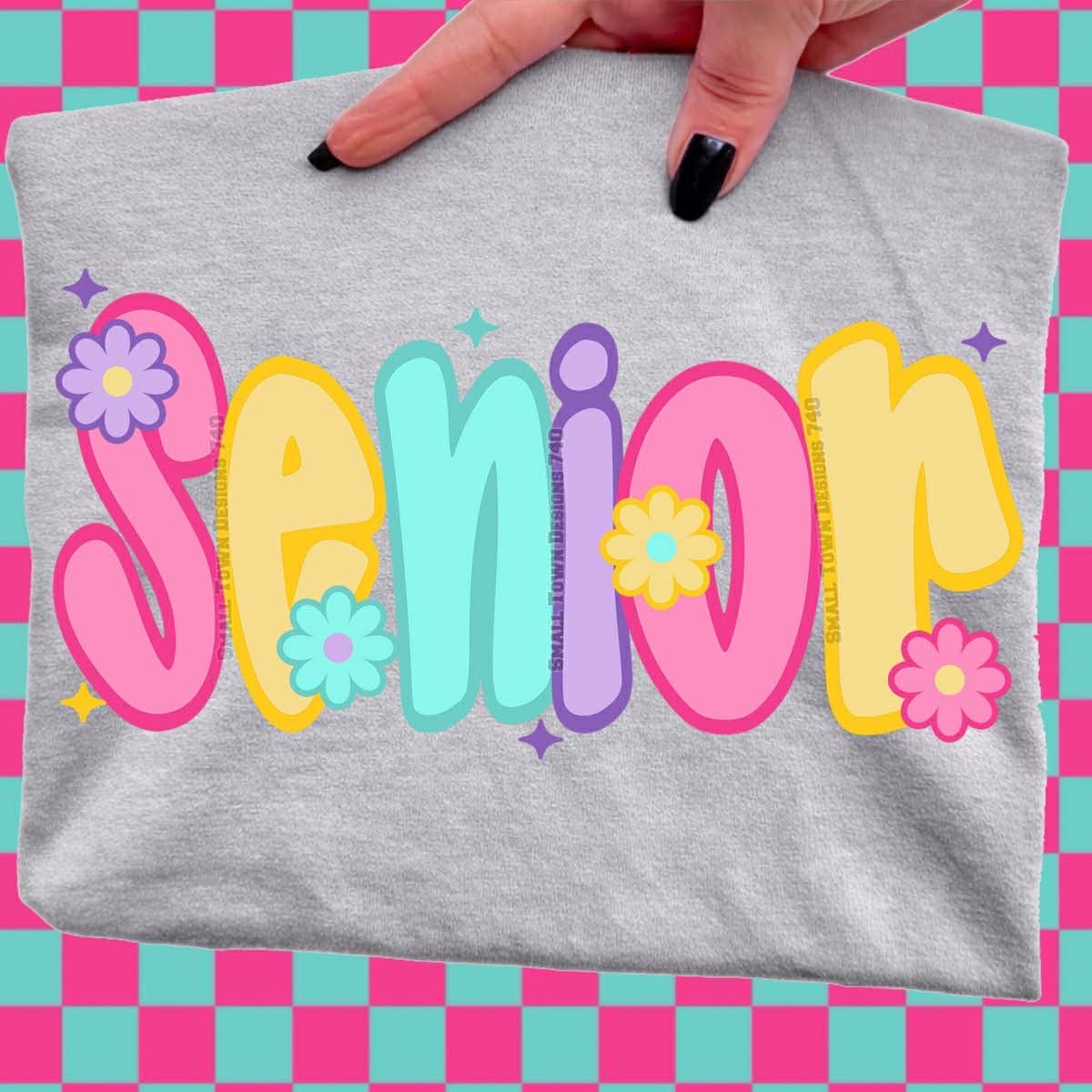 Bright Floral Senior Top