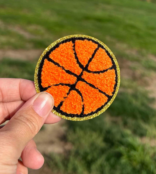 BasketBall Hat Patch