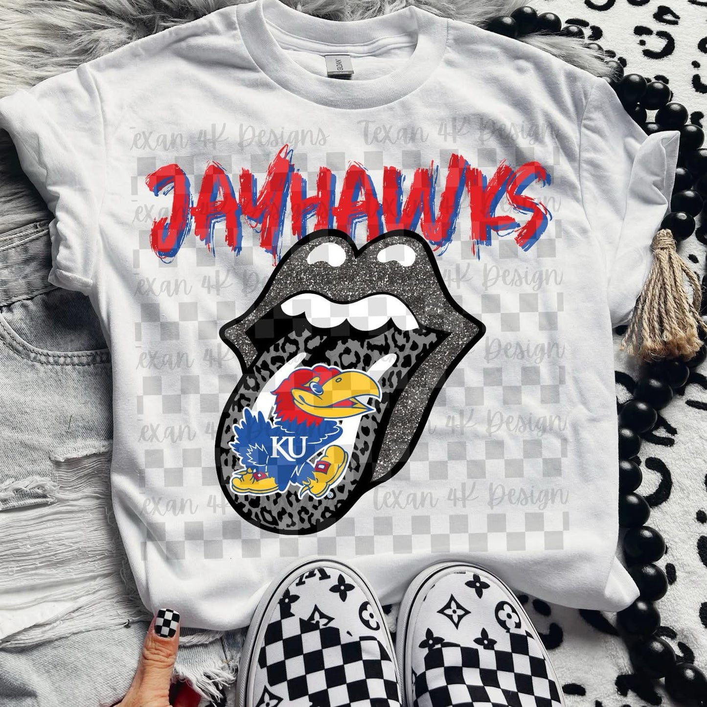 Kids College Football Tongue Team Top