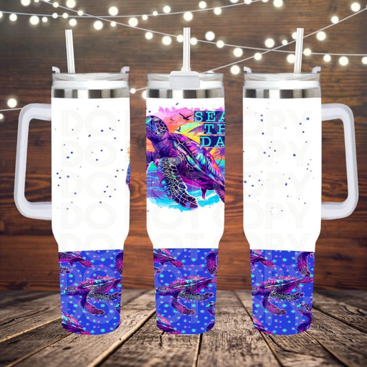 Seas The Day 40oz Tumbler