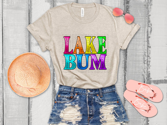 DTF Print -Lake Bum