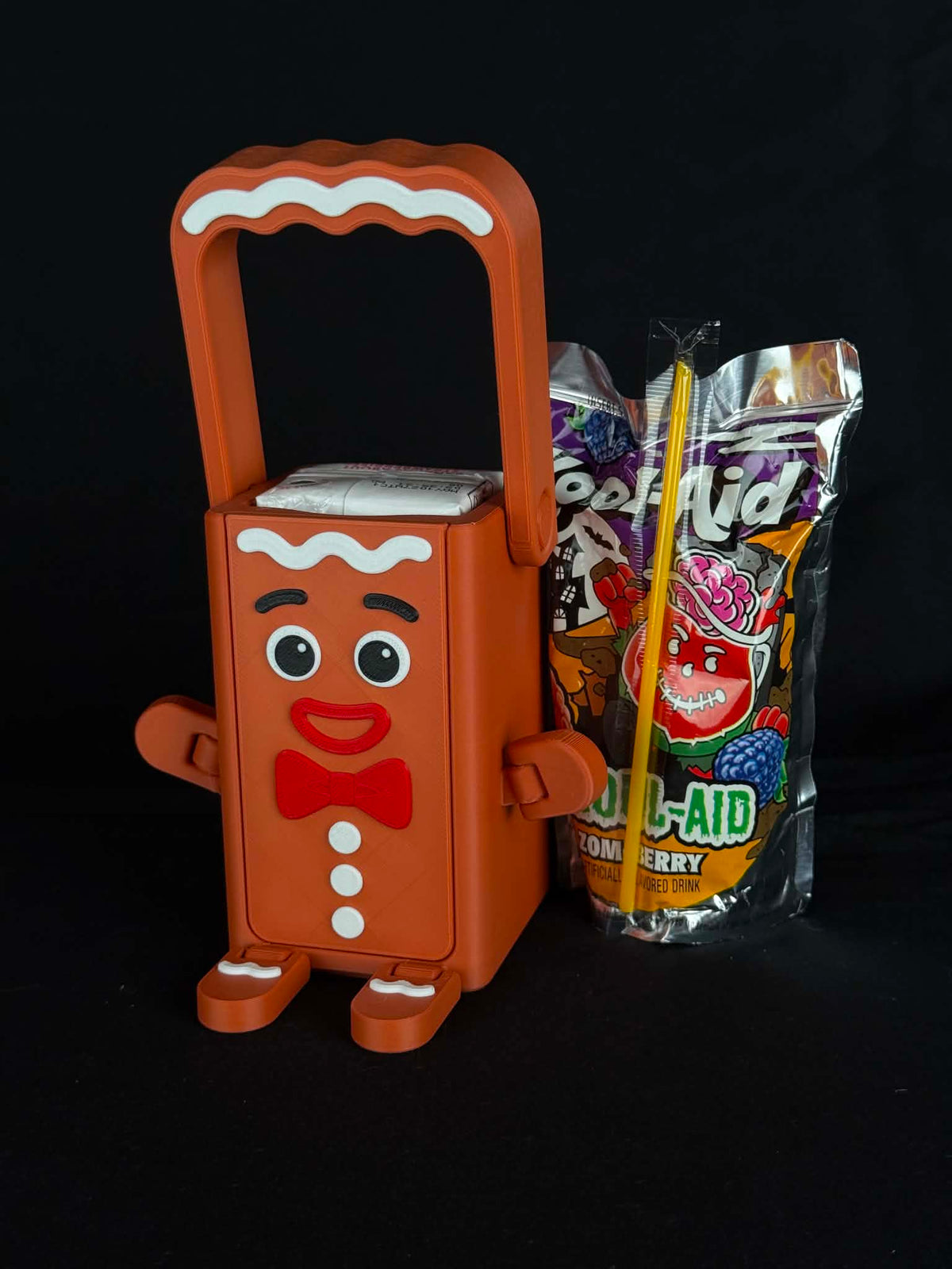 3D Printed Christmas Juice Box Holders
