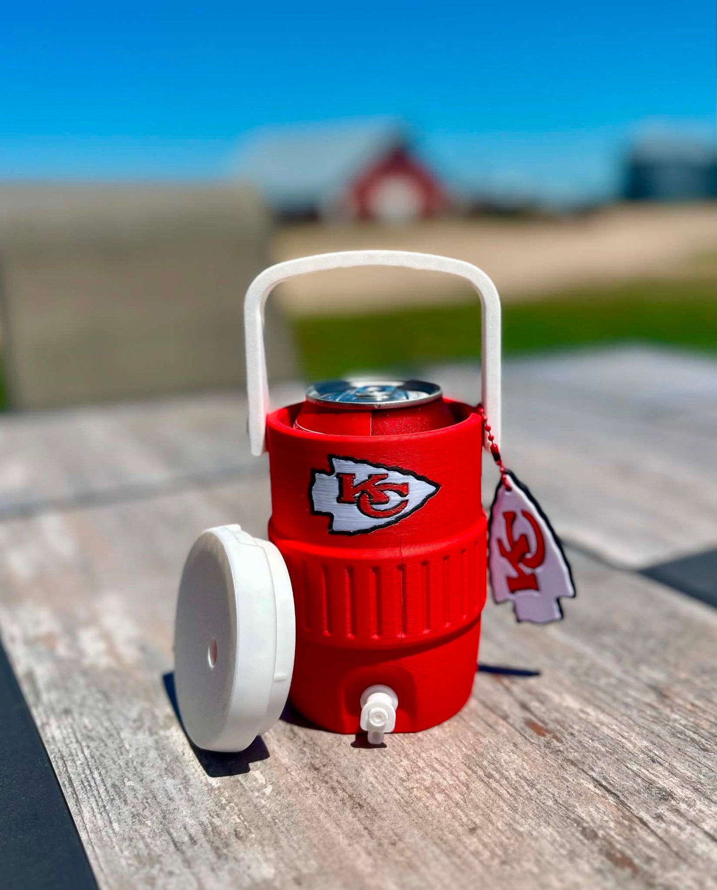3D Printed KC Can Cooler