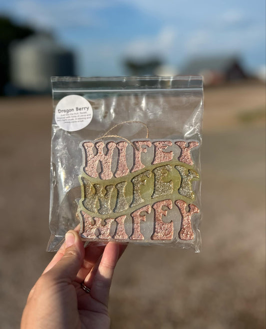 Wifey Freshie in Dragon Berry Scent