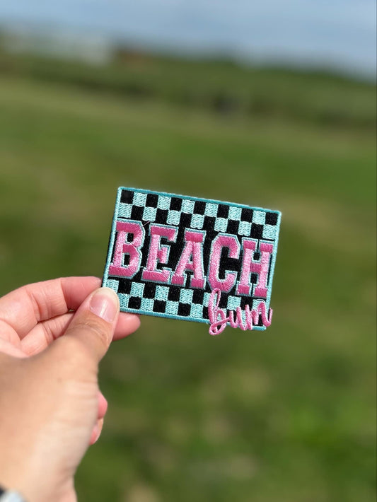 Beach Bum Hat Patch