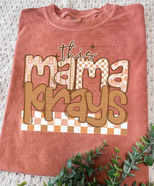 DTF Print - This Mama Prays