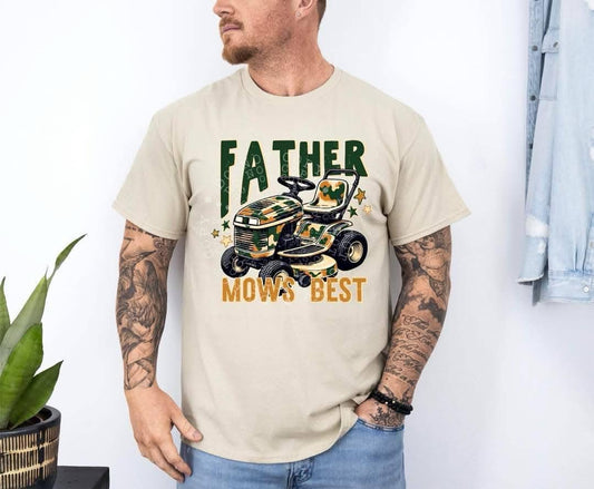 Father Mows Best Top
