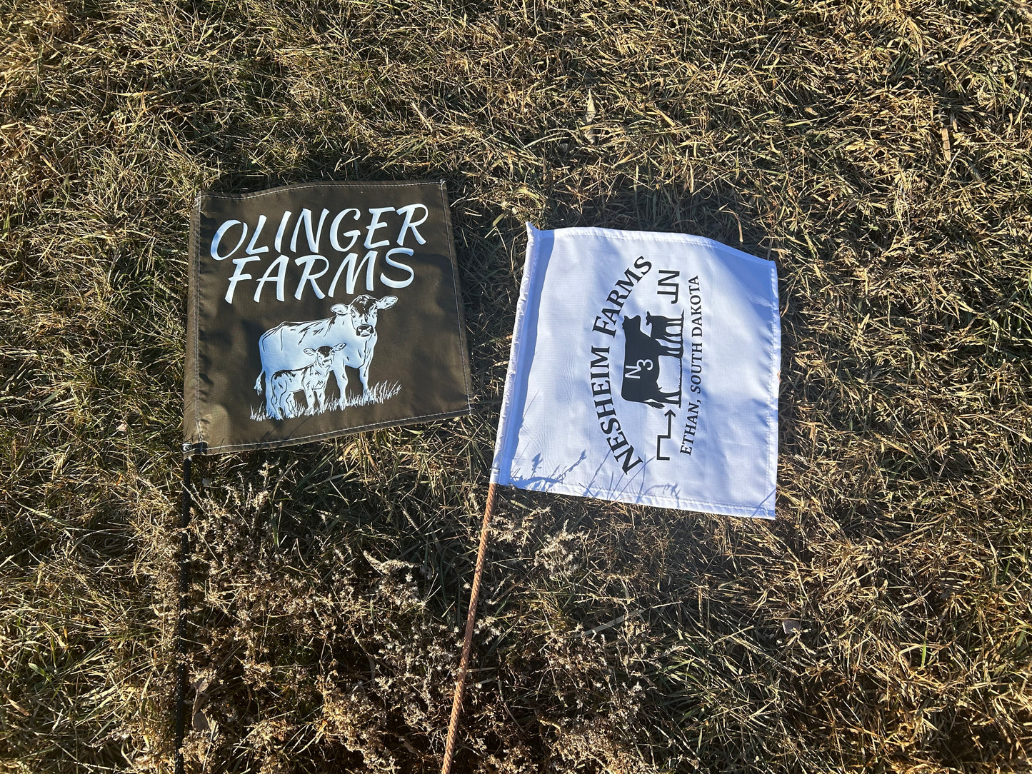 Custom Cattle Flag Whips