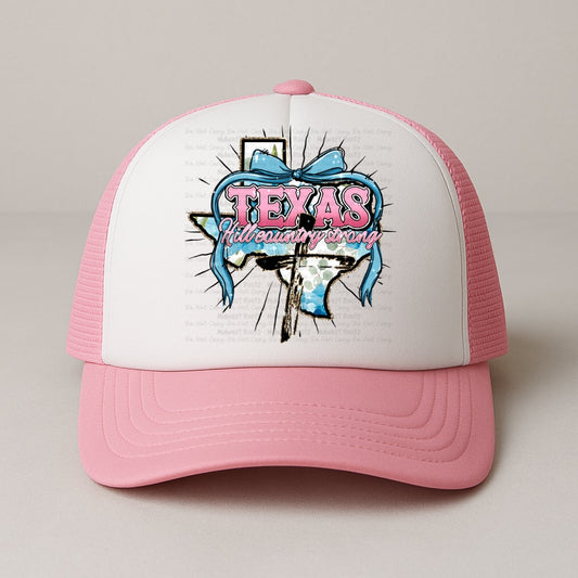 Texas Hill County Strong Foam Trucker Hat