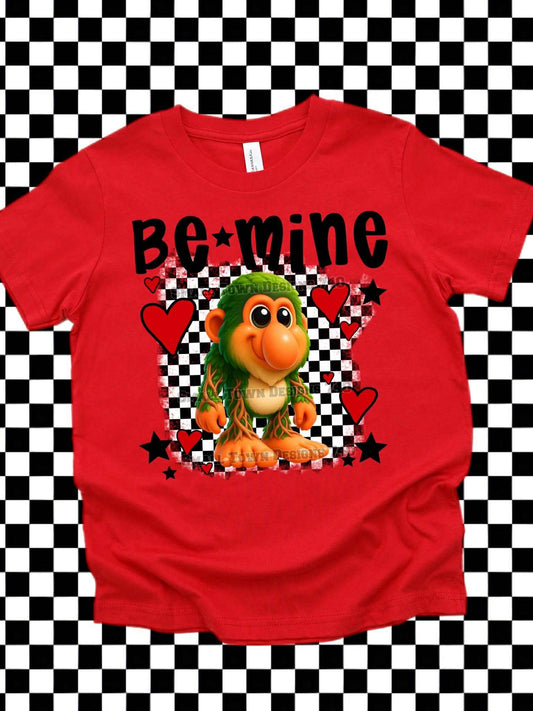 DTF Print - Be Mine Green Monster