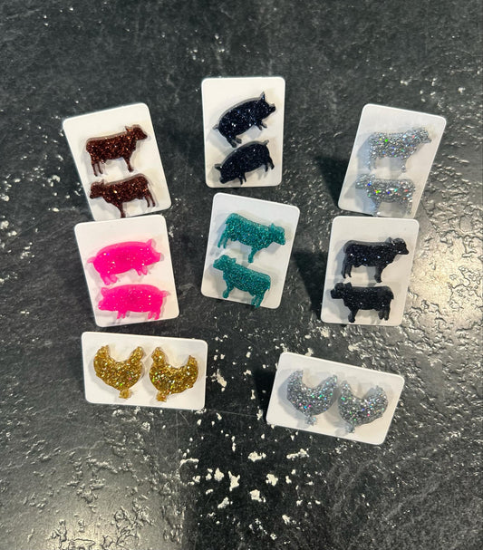 RTS Animal Stud Earrings